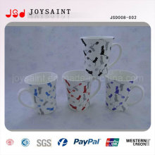 Nouvelle tasse de café en porcelaine design avec haute qualité (JSD008-002)